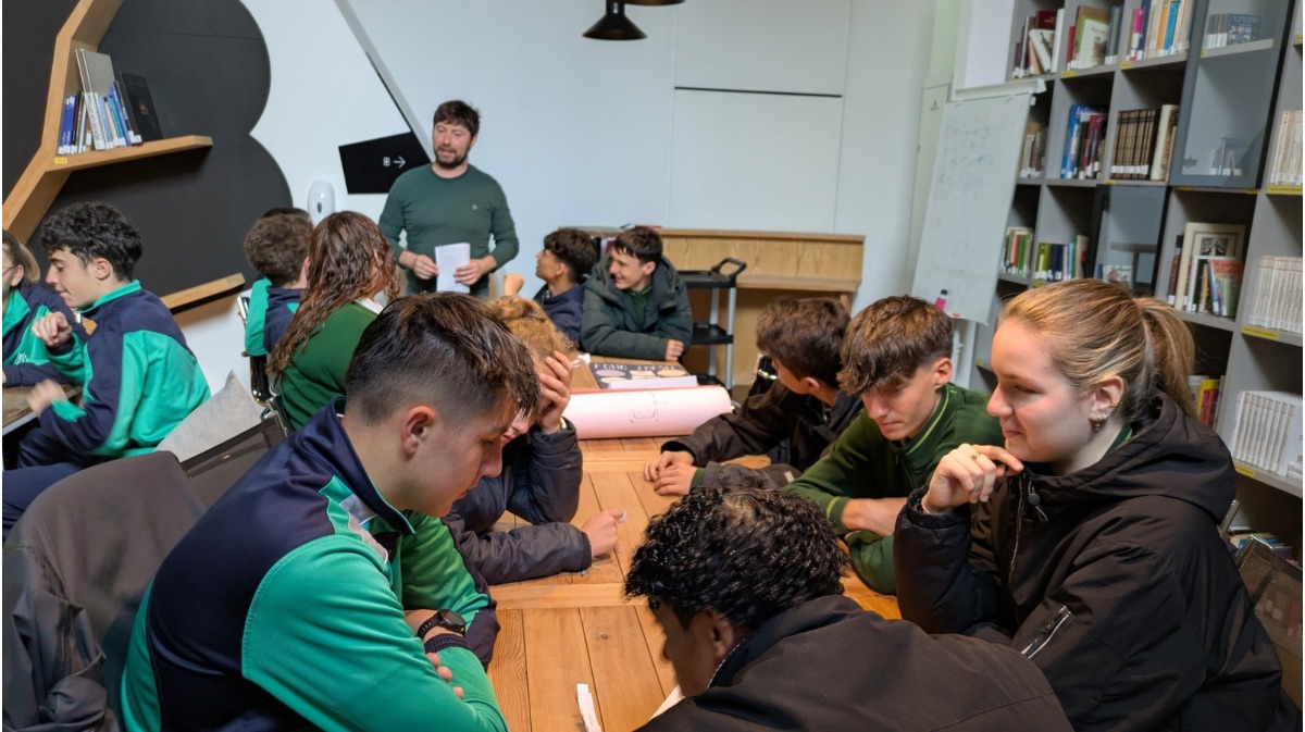Alumnos del colegio Sant&iacute;simo Rosario que han participado en el proyecto