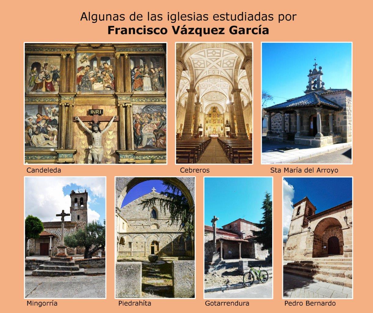 4. Algunas iglesias de la provincia de Ávila estudiadas por Francisco Vázquez