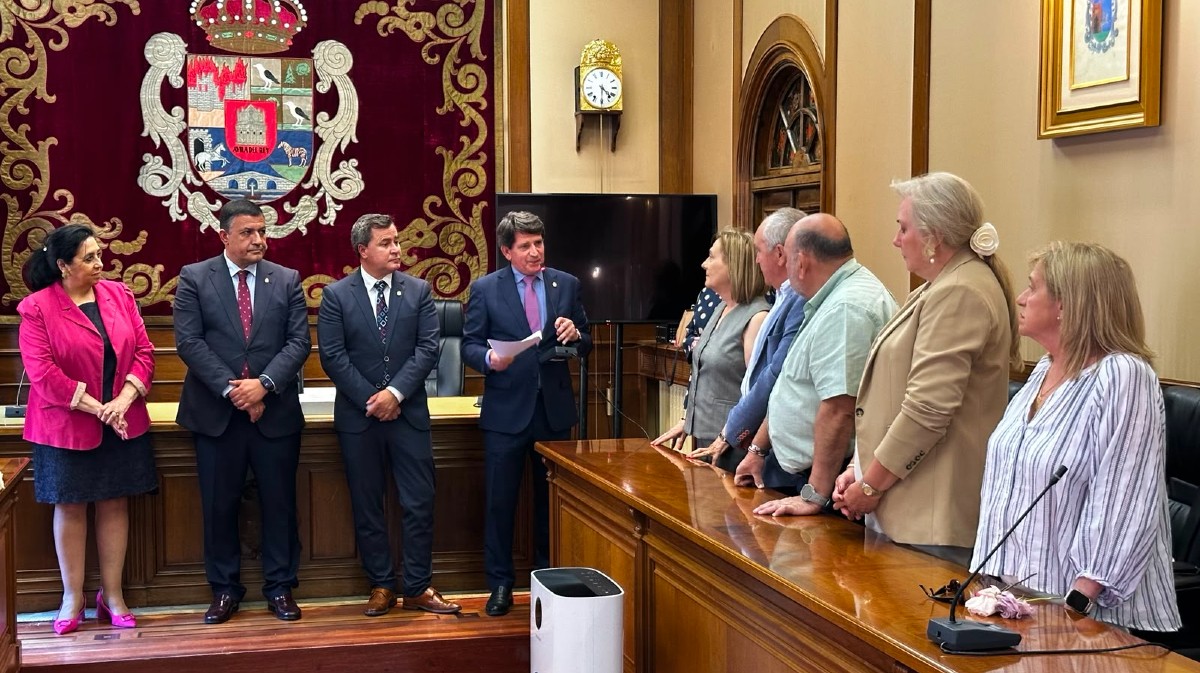Homenaje a los trabajadores jubilados en la Diputaci&oacute;n de &Aacute;vila.