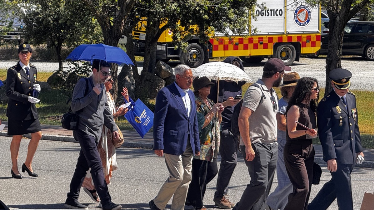 Público en la jura de cargos en la Escuela Nacional de Policía