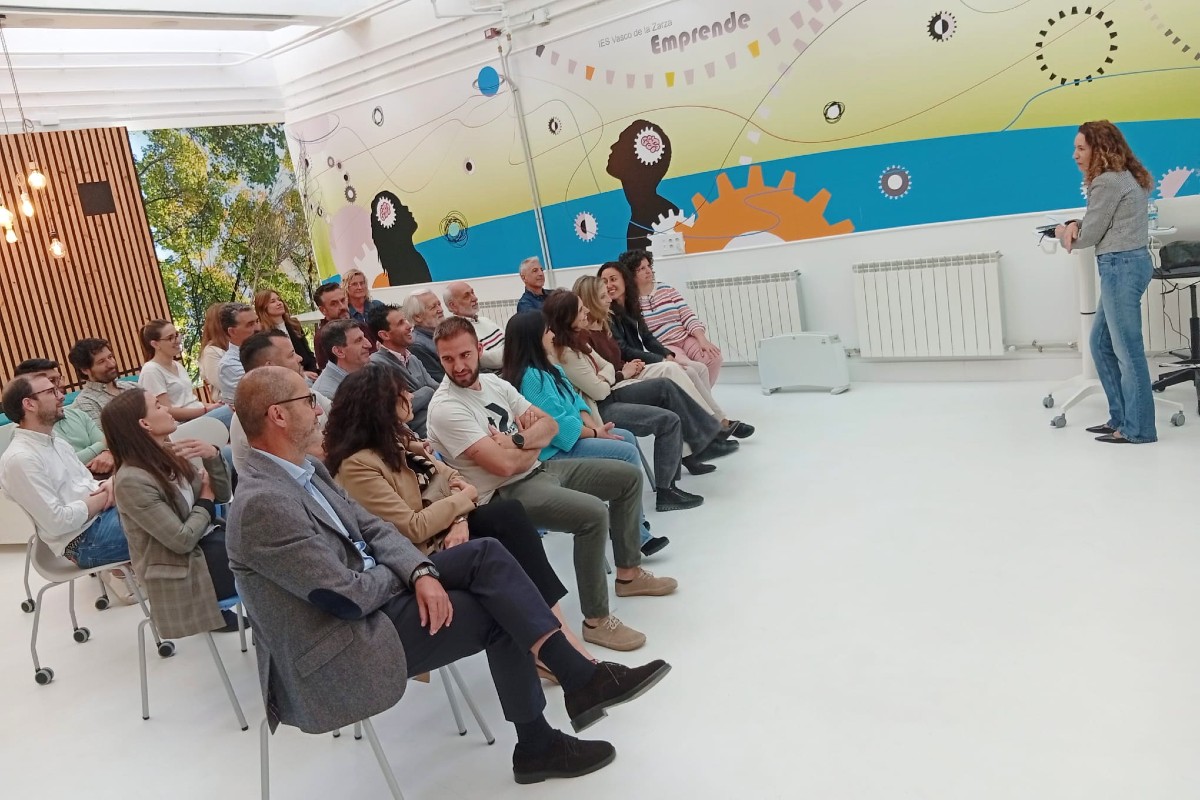 Presentaci&oacute;n del proyecto &lsquo;Virtual-eco y-eso&rsquo; en el IES Vasco de la Zarza.