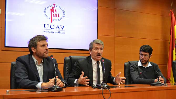 Ricardo Reier, Juan Saborido y David Sanz.