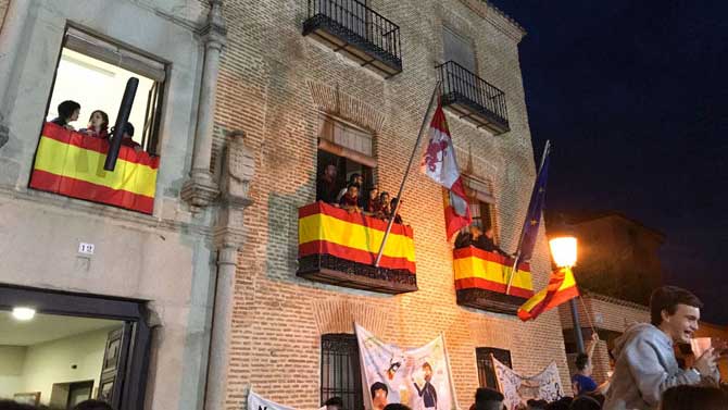 Imagen de archivo de las fiestas de Ar&eacute;valo.