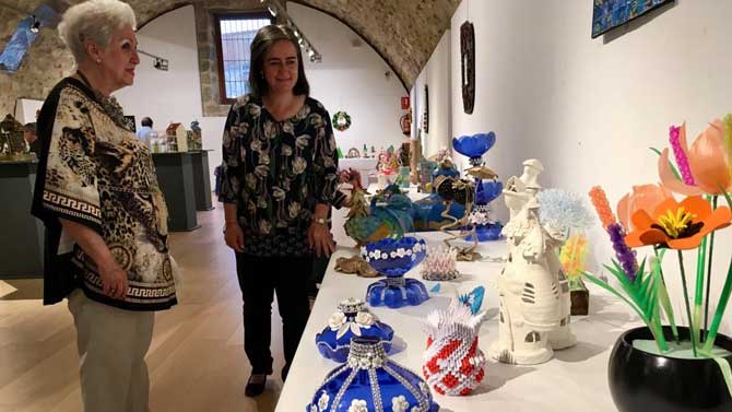 Exposici&oacute;n de M&ordf; Paz Prieto en el Episcopio.