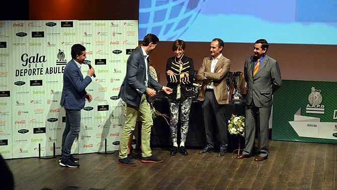 Conchi Paredes en la Gala del Deporte 2017.
