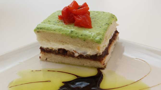 Uno de los pinchos participantes en 'Ávila en tapas'.