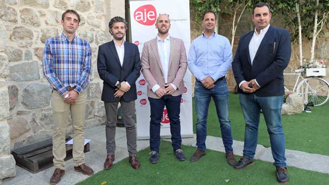 Presentación de la Asociación de Jóvenes Empresarios de Ávila.
