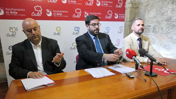 Presentación de la organización del Ayuntamiento de Ávila.