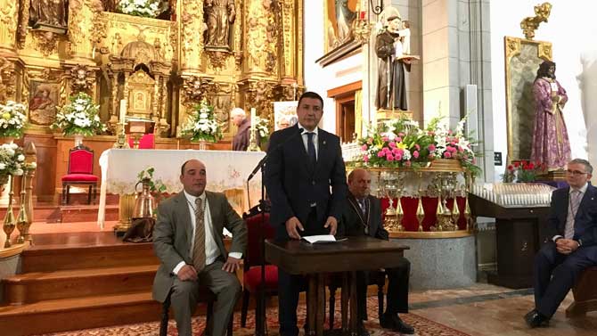 Pregón de las fiestas del barrio de San Antonio.