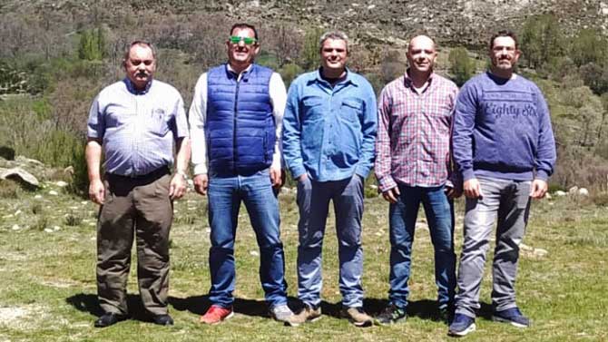 Candidatos del PSOE en San Juan del Molinillo.