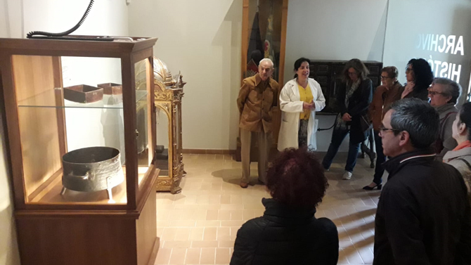 El pote de &Aacute;vila en el Archivo Municipal de &Aacute;vila.