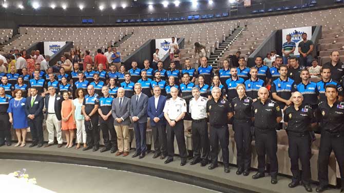 Clausura del Curso de Formación Básica para Policías Locales.
