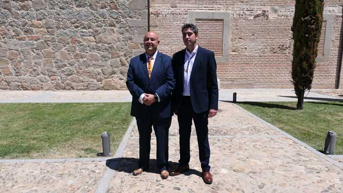 Carlos López y Alberto Burgos, concejales de Ciudadanos.