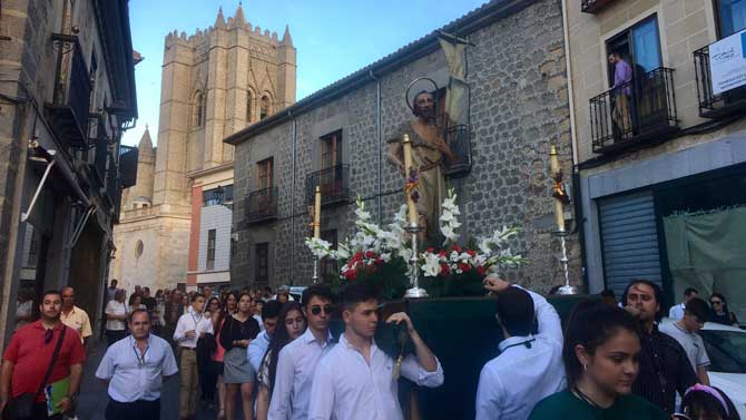 Procesi&oacute;n de San Juan Bautista en &Aacute;vila.