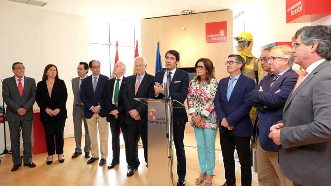 Presentaci&oacute;n de la campa&ntilde;a contra incendios.