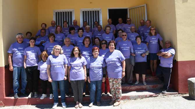 Actividad cnntra la violencia de género en Cisla.