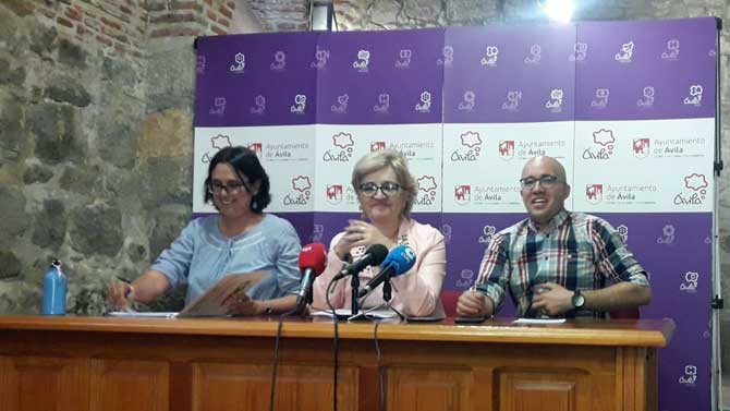 Concejales de IU en el Ayuntamiento de Ávila.