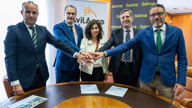 Convenio entre Bankia y Avilagro.