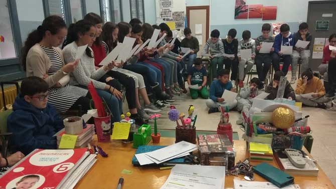 Actividades contra la violencia de género en Cebreros.