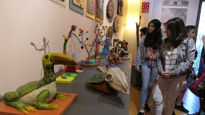 Exposición de la Escuela Municipal de Artes.