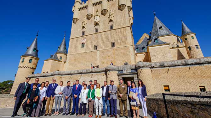 Reunión de Ciudades Patrimonio en Segovia.