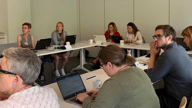 Reuni&oacute;n del proyecto Pentahelix en B&eacute;lgica.