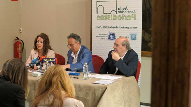 Presentación del Premio de Narrativa de la Asociación de Periodistas de Ávila.