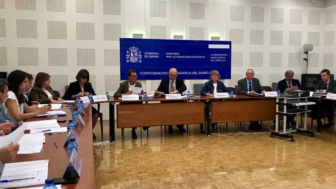 Junta de Gobierno de la Confederaci&oacute;n Hidrogr&aacute;fica del Duero.