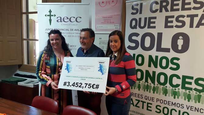 Entrega de la recaudación de la Carrera de Duruelo.
