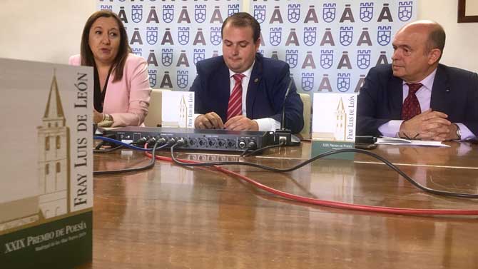 Presentación del Premio Fray Luis de León.