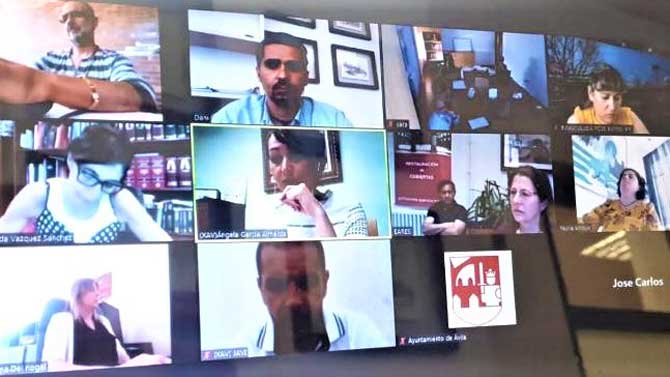 Reuni&oacute;n telem&aacute;tica del Consejo Municipal de Igualdad.