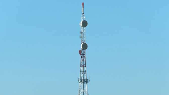 Antena-repetidor en Ávila.