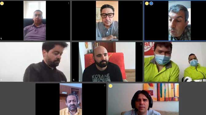 Reunión telemática de IU con el Comité de Empresa de Nissan.