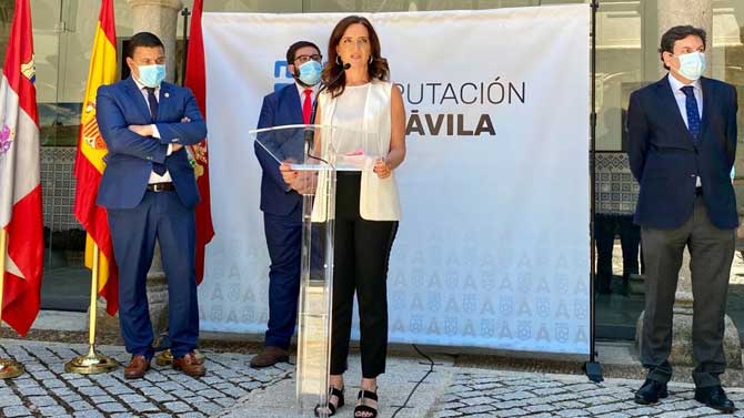 La consejera de Empleo tras la reuni&oacute;n del Plan Territorial de Fomento.