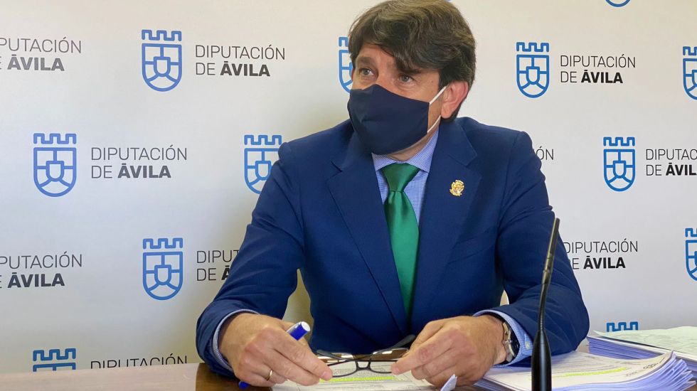 Juan Carlos Sánchez Mesón, portavoz de la Diputación,