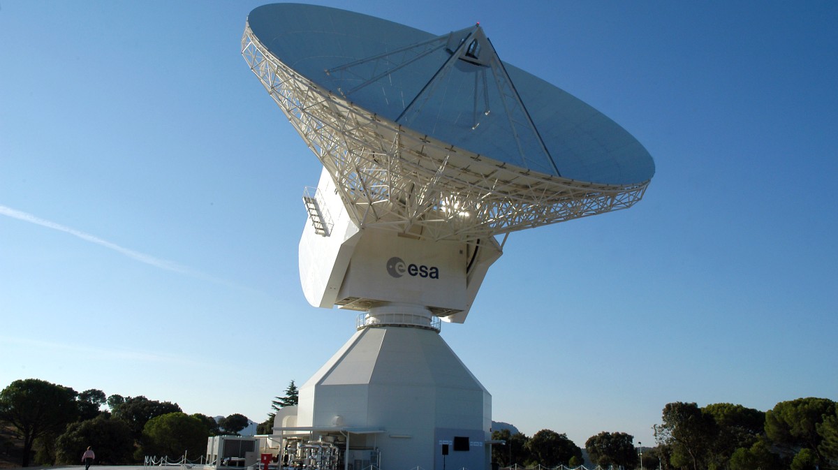 Antena espacial de Cebreros.
