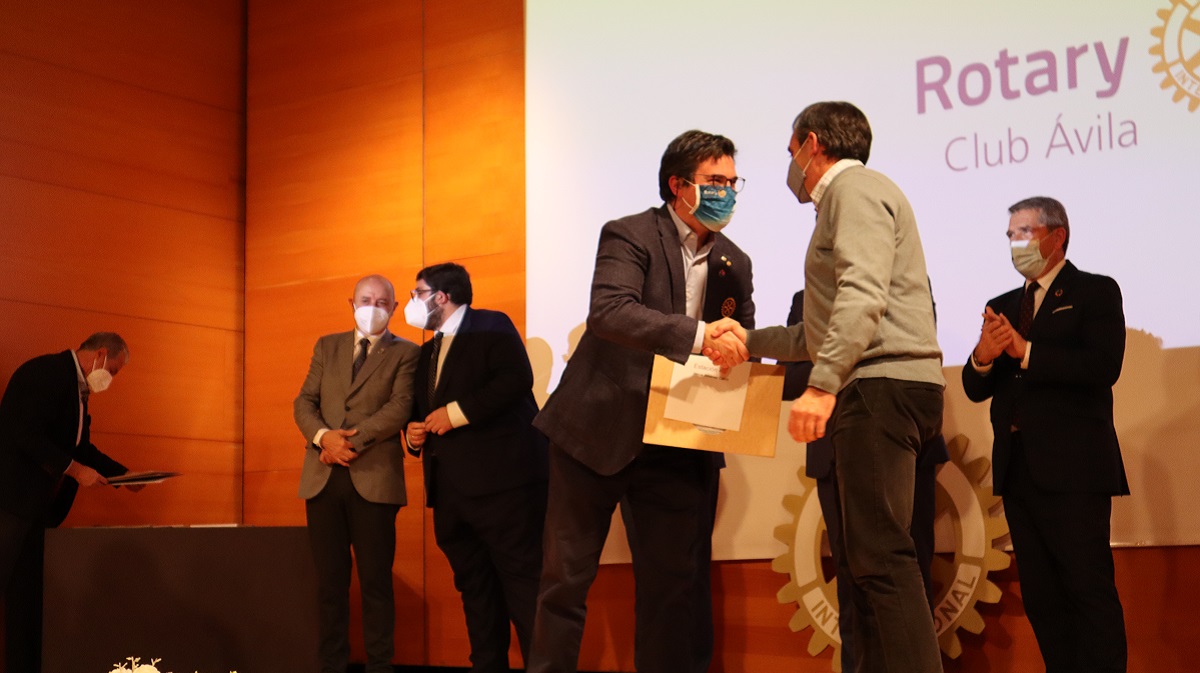 Imagen de archivo de un acto de Rotary.