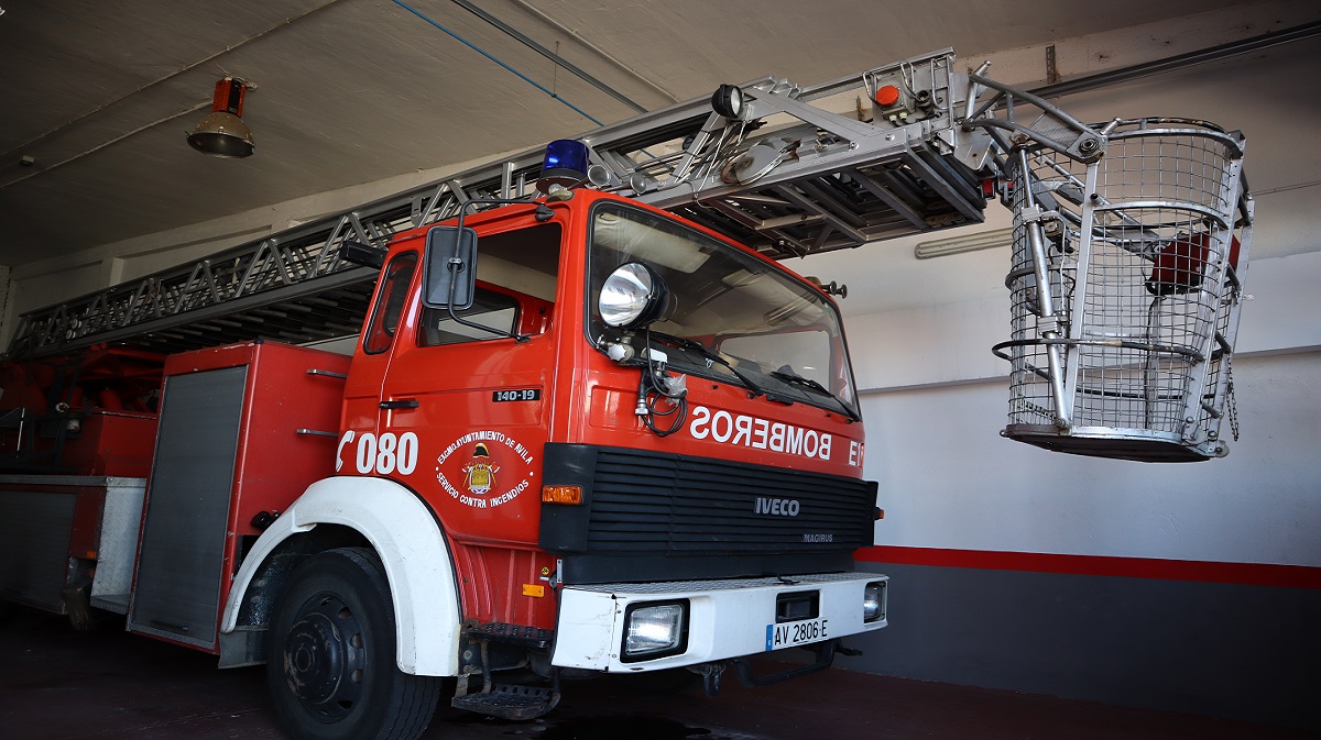 Escala actual de los bomberos de Ávila.
