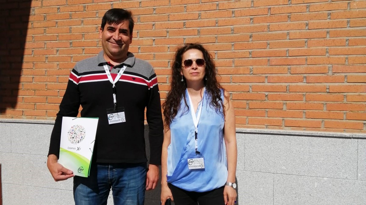 Representantes de CSIF en la USAl.