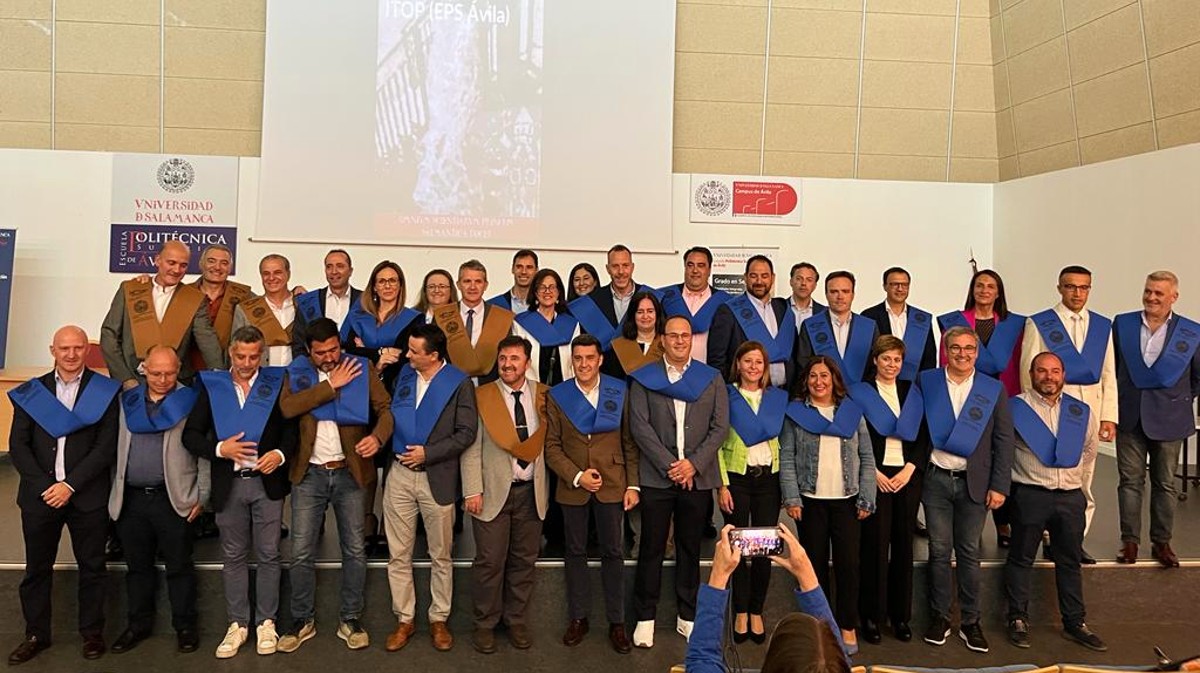 25 aniversario de la primera promoción de ingenieros técnicos de obras públicas en Ávila.