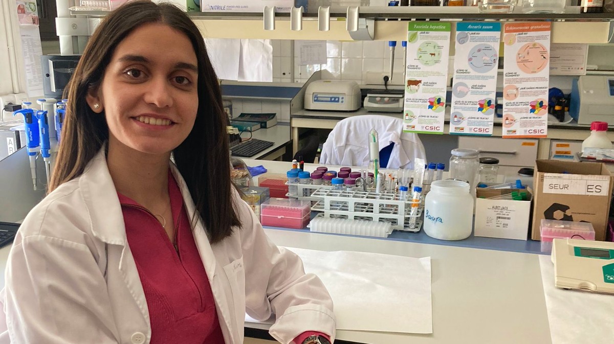Marta López García, investigadora pre-doctoral del IRNASA-CSIC.