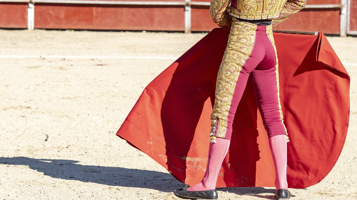 Imagen de archivo de una corrida de toros.