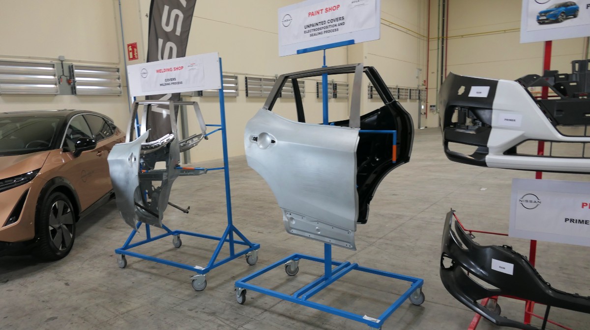 Almacén logístico de Nissan.