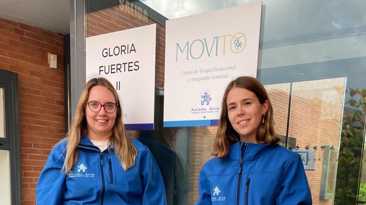 Responsables del centro de terapia ocupacional de Autismo Ávila.