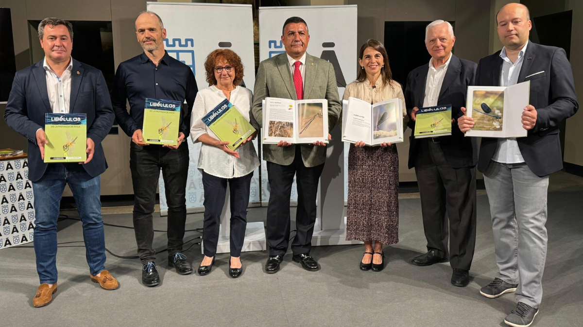 Presentación del libro ‘Libélulas de la provincia de Ávila‘