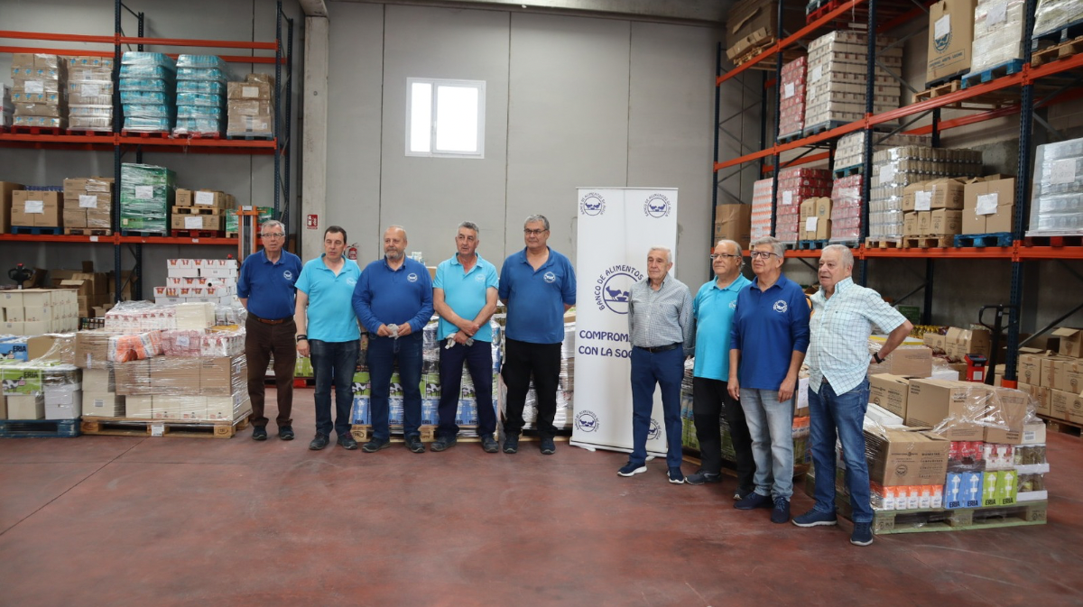El Banco de Alimentos repartirá comida a más de mil personas