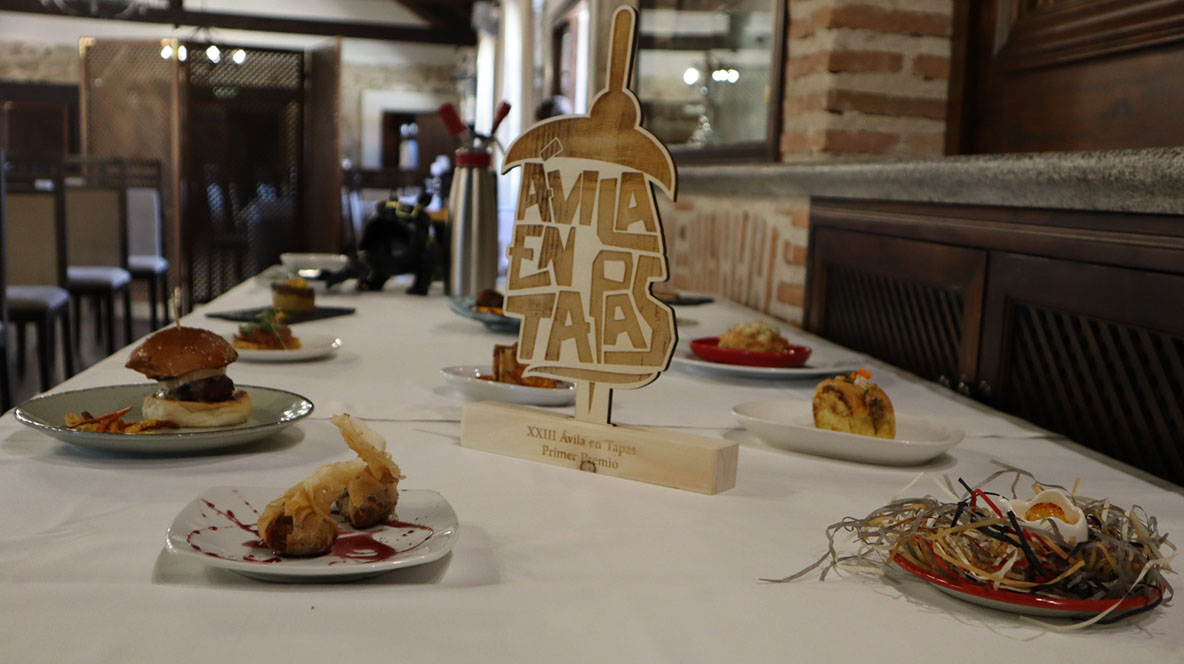 Propuestas finalistas del certamen  ‘Ávila en Tapas’