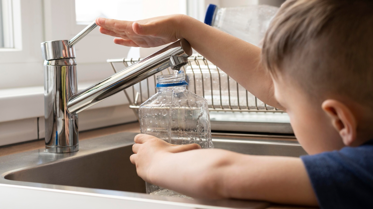 Imagen de archivo de consumo de agua en un domicilio.