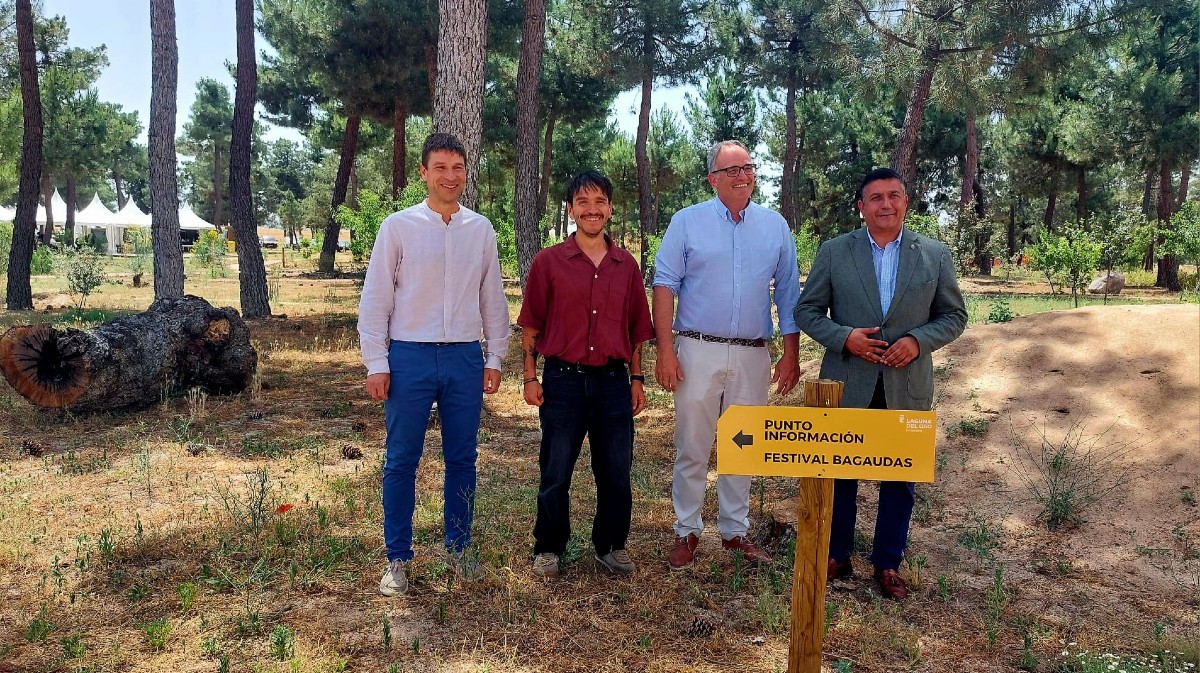 Inauguración del Festival Bagaudas en La Laguna del Oso Kerbest.