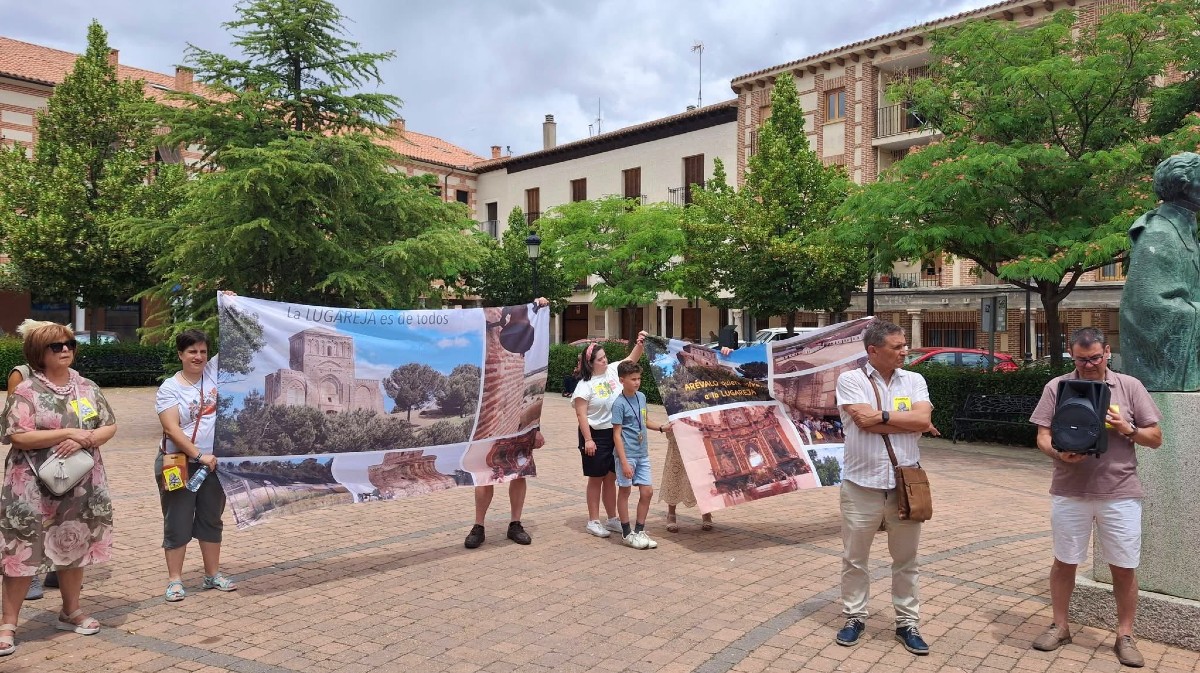 Simb&oacute;lica romeria en protesta por la situaci&oacute;n de La Lugareja.